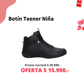 Botín Teener Niña