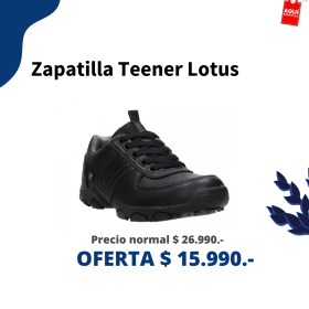 Zapatilla Teener Lotus