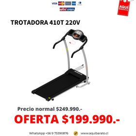 Trotadora 410T 220V