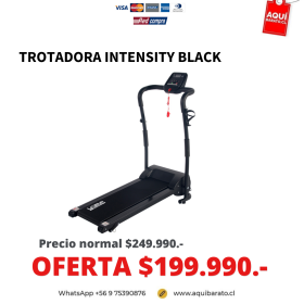 Trotadora Intensity Black