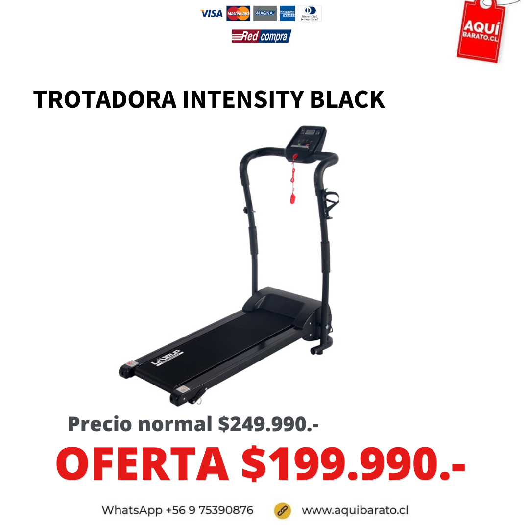Trotadora Intensity Black