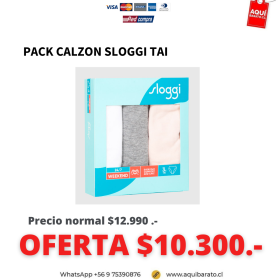 Pack Calzón Sloggi Tai