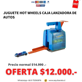 Juguete Hot Wheels Lanzador de Autos