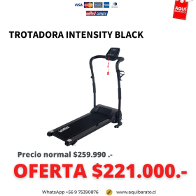 Trotadora INTENSITY BLACK