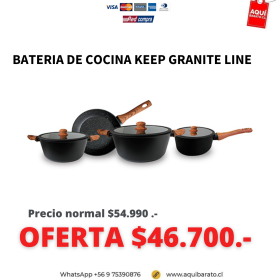 Bateria de Cocina KEEP Granite Line