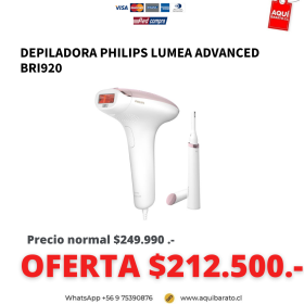 Depiladora PHILIPS Lumea Advanced BRI920