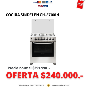 Cocina SINDELEN CH-8700IN