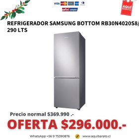 Refrigerador SAMSUNG Bottom 290LT