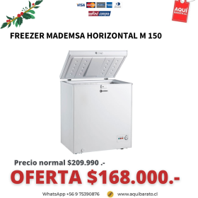 Freezer MADEMSA Horizontal 150LT