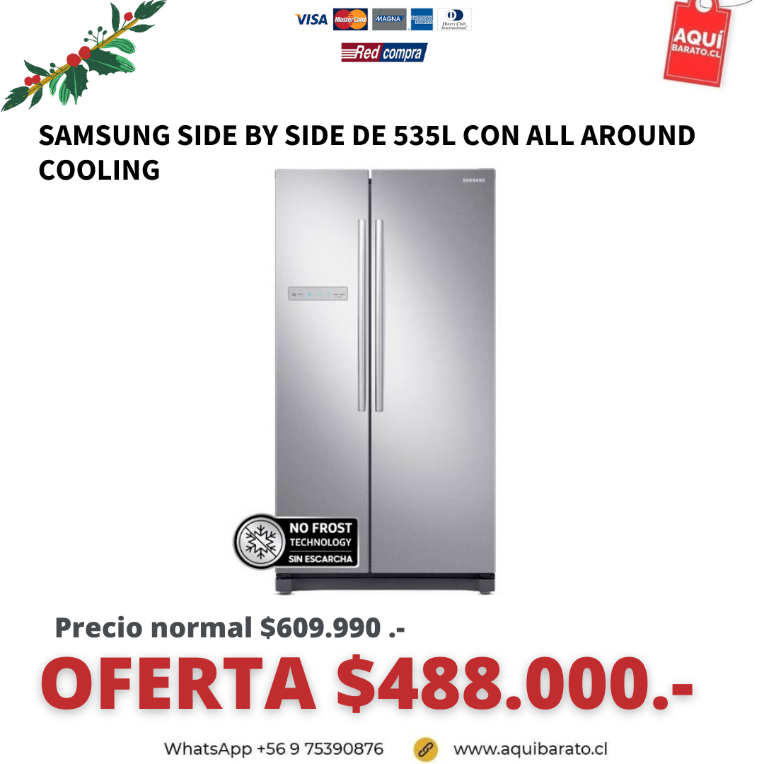 Refrigerador SAMSUNG By Side 535 LT